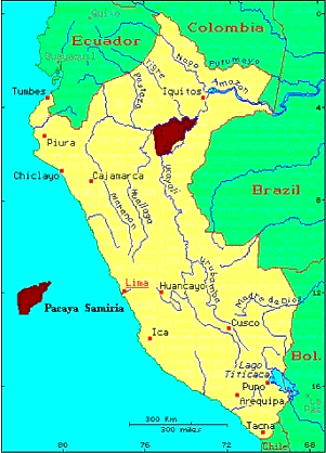 mapa Peru